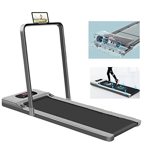 Image of Treadmills,Flat Treadmill Household Small Mute Full-Function Electric Walking Machine Mini Indoor Fitness Equipment for Home, Office