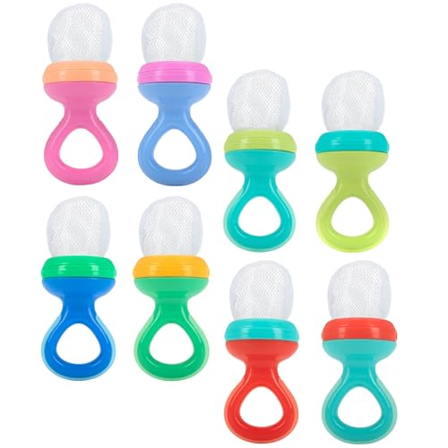 Image of Nuby Nibbler Mesh First Soft Foods Feeder, 2pk, Colors May Vary