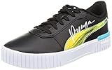 Gummi-Zwischensohle PUMA Carina 2.0 Crystal Wings Jr Sneaker, Black Team Aqua White, 37 EU