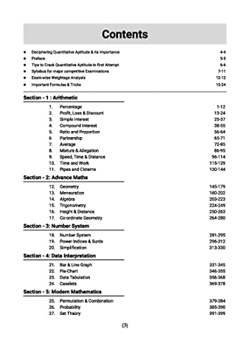 Image of Oswaal Objective Quantitative Aptitude For All Competitive Examinations Chapter-wise & Topic-wise, A Complete Book