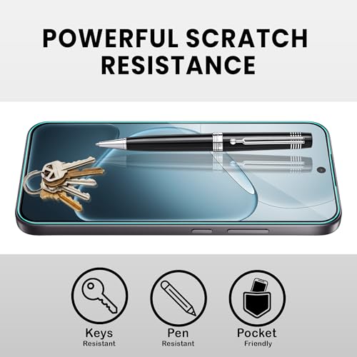 Image of FIRST MART Tempered Glass Screen Protector for Oppo F31 / F31 Pro / F33 / Oppo F33 Pro - Full-Glue Screen Guard, 3D Edge to Edge, HD Clear, Bubble-Free, Case-Friendly, Black, Pack of 2