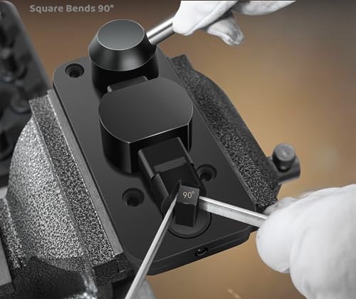 Ring Bender Little Spoon Bender for Soft Metals Ring Bending Tool Ring Maker Tool with Superior Nylon Dies Ring Making Tool