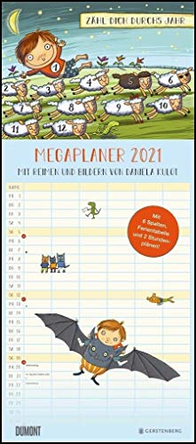 Mega-Familienkalender 2021 Zähl dich durchs Jahr – Von Daniela Kulot –...