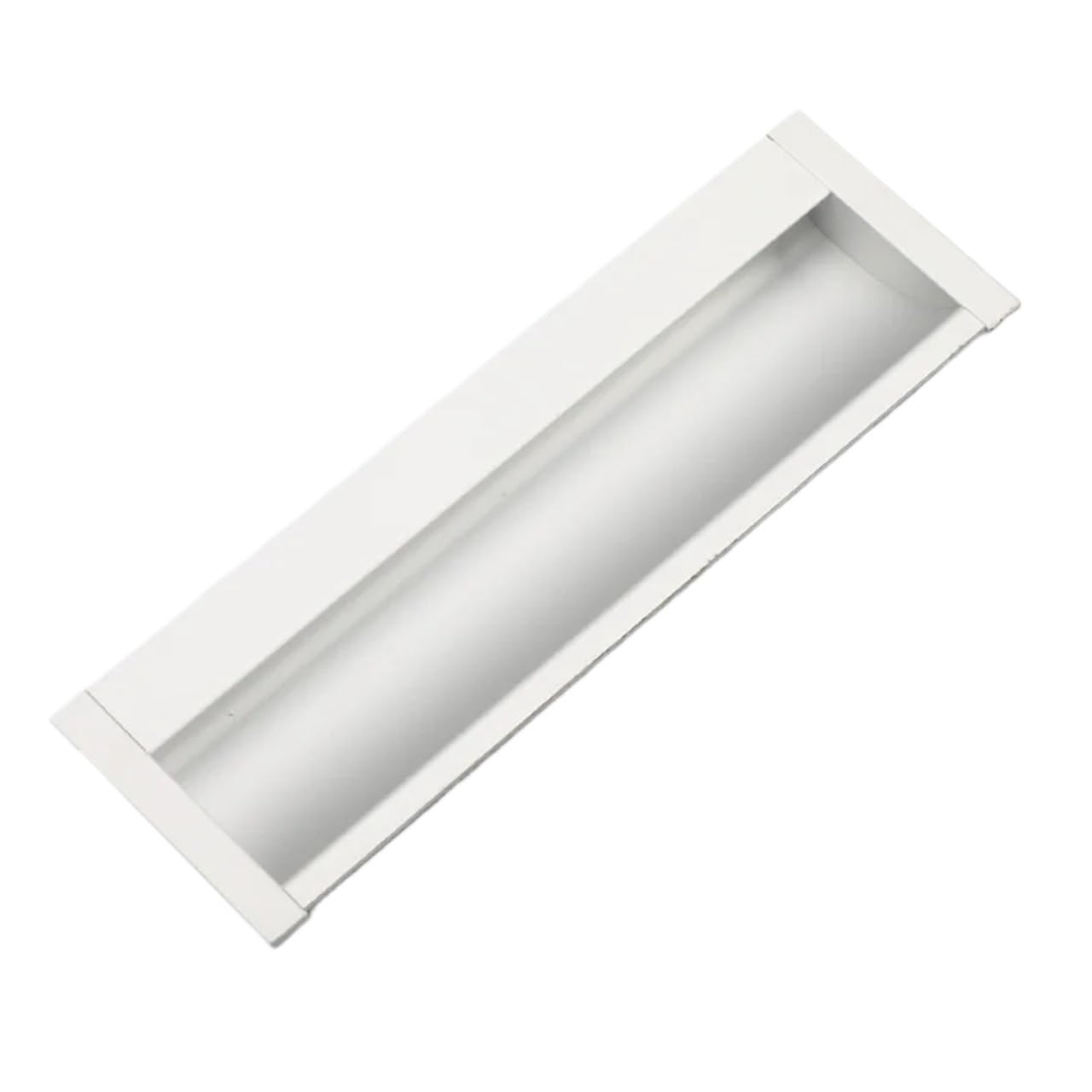 EKalgretrA Recessed Sliding Handles Sliding Door Pulls Flush Handles, Recessed Knobs Hardware，Closet for Drawer Cabinet(5763 Matte CC5inch)