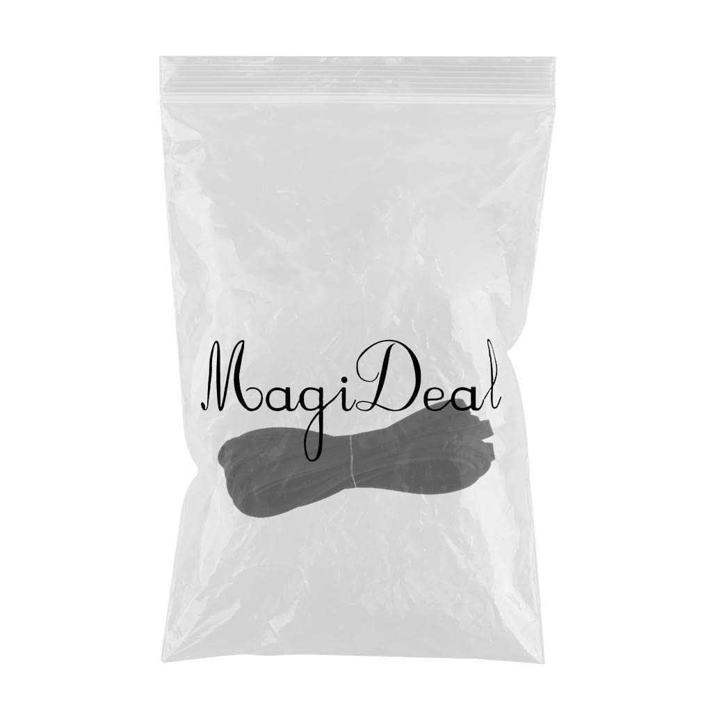 NIVAA Soft Leather Cord Suede Rope Braiding String Lacing Craft Jewelry DIY Black-image-20