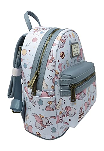 Loungefly Disney Dumbo Allover Print Womens Double Strap Shoulder Bag Purse2