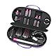 RLSOCO Tasche Für Dyson Airwrap/Neu Dyson Airwrap Complete/Complete Long Verschiedene Haartypen und Styles HS05 HS01HS08-Hält 4pcs lang oder kurz Barrel- Lila (Nur Fall,Haarstyler ist nicht enthalten)