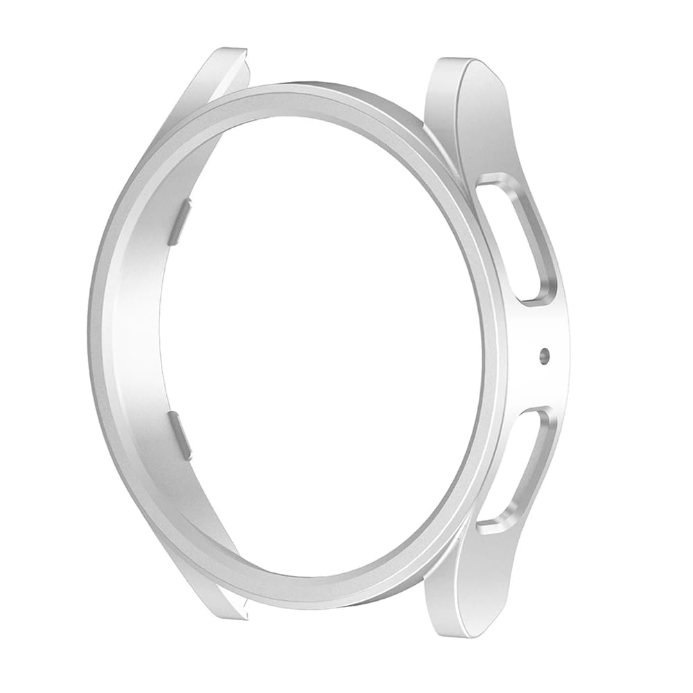 T Teclusive Slim Curved Bumper Protective Case Cover Compatible for Galaxy Watch 6 44mm | Hard Shell Bumper Side Edge Protection Case for Galaxy Watch 6 (44mm, Silver) (B0CGXMJRHP) Amazon Price History, Amazon Price Tracker