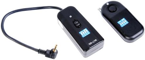NEEWER Wireless Shutter Release For 1100D(T3), 600D(T3i), 60D, 550D (Digital Rebel T2i), 500D (Digital Rebel T1i), 1000D (Digital Rebel XS), 450D (Digital Rebel XSi), 400D (Digital Rebel XTi), 350D (Digital Rebel XT), 300D (Digital Rebel),G10, G11, G12