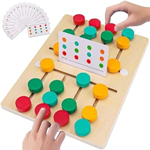 AugToy Montessori Color Matching Le...