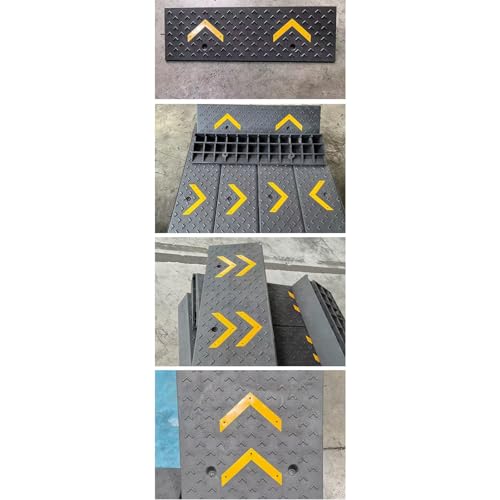 Rampa de goma para bordillo con diseño de salida de agua 100x30x8cm miniatura 3
