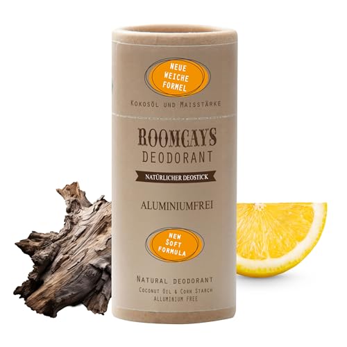 Natürlicher Deodorant-Stick für Männer, enthält Sheabutter, ausschließlich natürliche Inhaltsstoffe, hinterlässt keine Rückstände, Aluminiumfreies Deodorant - deo ohne Aluminium (1)