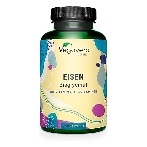 Vegavero Iron Supplement with Vitamin C Cover