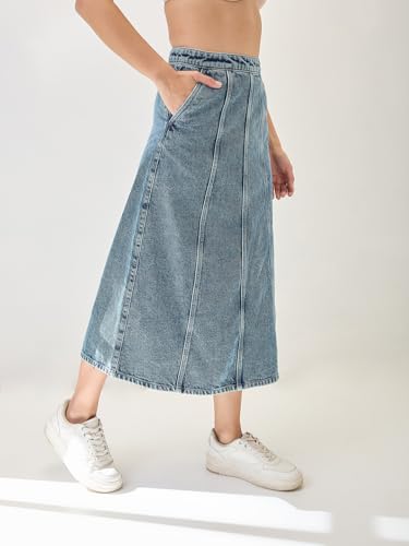 Image of Globus Women Skirt (GS576695 Light Blue 28)