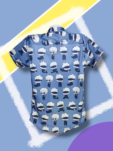 Image of YORIICHI Gojo Satoru Baby Casual Shirt for Men & Women || Men Stylish Shirt || Men Printed