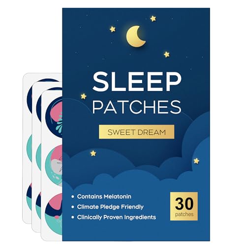 RAAYAM Sleep Patches, 30 Pack Melatonin Patch for Adults, All