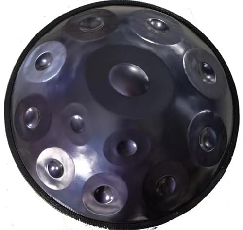 Yhhui �n���h�p���h�����y�� �n���h�p���y�� �n���h�p���h���� �Ŋy�� 9��10��12��440Hz�Ŋy�� �X�`�[���^���O�h���� �����h���� �n���h�p���h���� ��p�\�t�g�P�[�X �}���b�g ���t���Z�b�g ���S�� ����25cm (9��,�u���[)