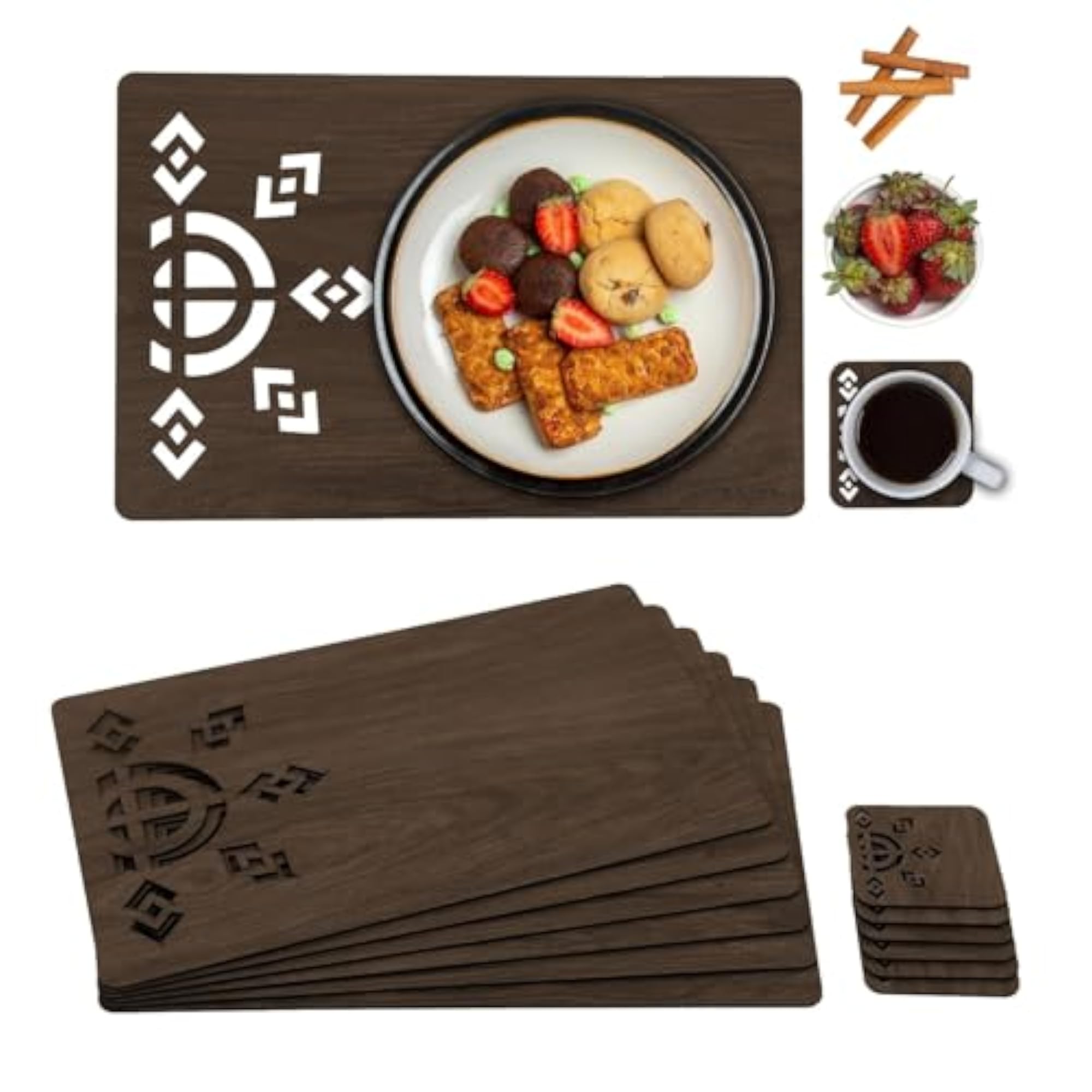 Placemat Set Heat Resistant Dining Table Mats