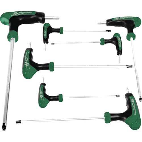 Performance Tool W1713 T-Handle Stardriver Set, 7-Piece