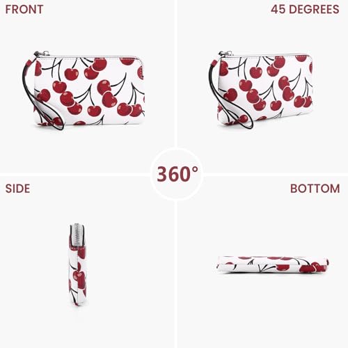 Small Wristlet Purse Wristlet Wallet For Women Trendy Pu Leather Clutch Designer Evening Purse3