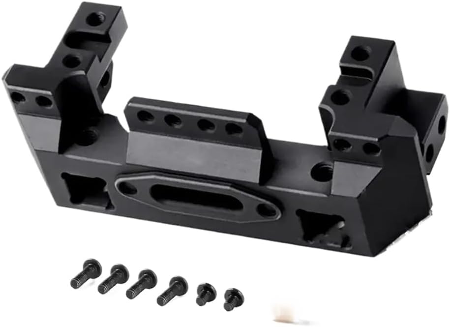 25T Servo Winch Set Compatible with 1/10 Scale RC Crawler Car Upgrade Compatible With CFX Jimny VS4 90046(Black)