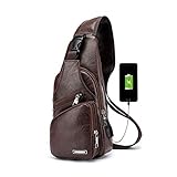 bolsos bandolera hombre el potro CÓMODO Y LIGERO: las correas de los hombros ajustables alivian el estrés del hombro, pueden proporcionar un transporte más cómodo. El diseño práctico, fácil de usar y de moda te brinda más sentido de la moda y felicidad para llevarlo todo el tiempo.