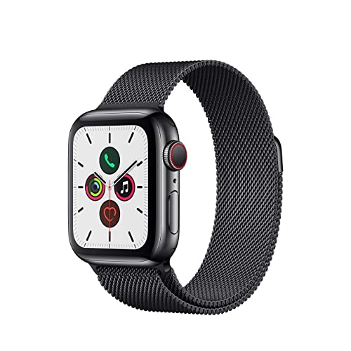 Amazon.com: Apple Watch Series 5 (GPS + Cellular, 40MM  