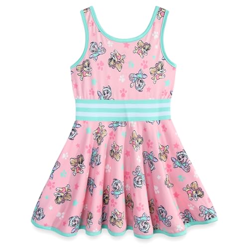 Paw Patrol Nickelodeon Girls Sleeveless Dress for Toddler and Big Kids