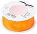 Produktbild C.E. Pattberg NEON DREAM Band mit Drahtkante tangerine (orange), 20 m Schleifenband für bunte Präsente, 40 mm Breite, für knallige Geschenkverpackungen, Dekorationen & Applikationen