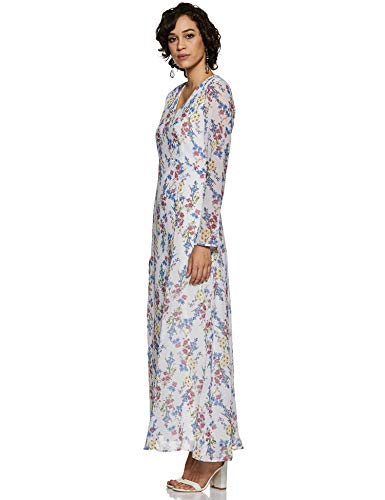 Image of Harpa Women's Synthetic A-Line Maxi Dress