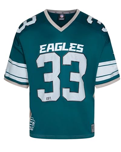 Recovered Philadelphia Eagles NFL Mesh Oversized Top Jersey Trikot Grün - M