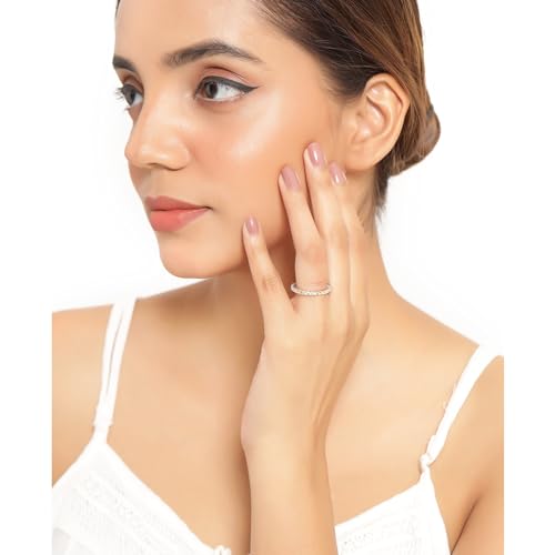 Citrine Ring, Natural Citrine Rounds Full Eternity Band Ring in .925 Sterling Silver, November Birthstone, Engagement Ring2