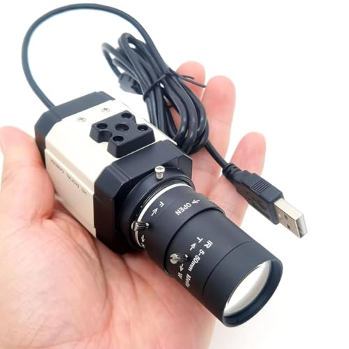 Webcam USB 4MP 2K avec objectif à focale variable 5-50mm