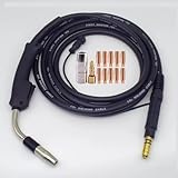 Heavy Duty 250A Mig Welding Gun Replacement Lincoln Magnum PRO 250L K4530-2 K3081-2 fits Lincoln Electric POWER MIG 216/255xt/256/260/262p/262mp Mig Welder (15ft Mig Gun + .035 tip)