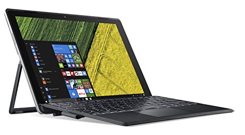 Image of acer Switch 5, 12.0 inch QHD Touch, 7th Gen Intel Core i7-7500U, 8GB LPDDR3, 512GB SSD, Active Stylus, SW512-52-77CB, Black