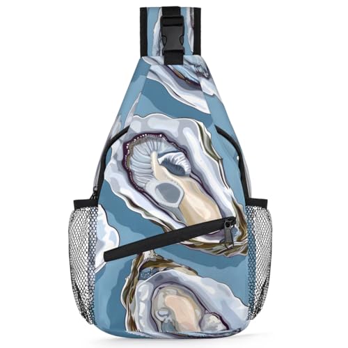 Mochila Sling Unisex para Mujer y Hombre de Viaje y Senderismo