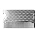 Go-Comb - Wallet Comb + Bottle Opener - Sleek, Durable Stainless Steel Hair and Beard Comb
