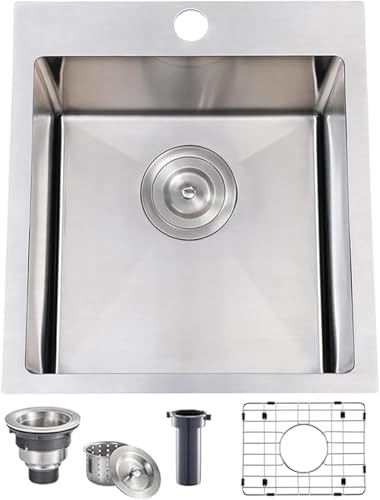 VCCUCINE 15 x 17 Inch Bar Prep Sink