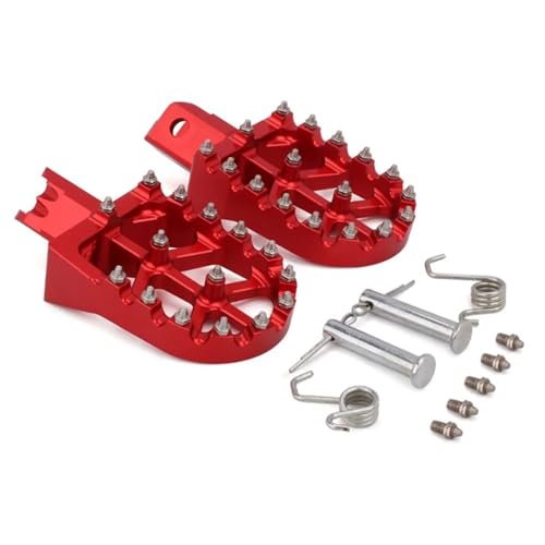 Repose-pieds pit bike universels pour éviter le glissement en dirt
