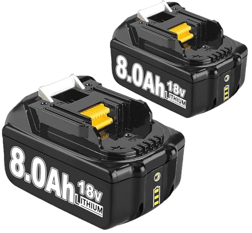 2 Stück Ersatzakku für Makita Akku 18V BL1860 Ersatzakku für Maki...