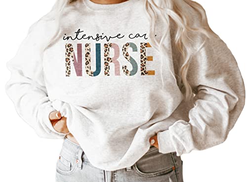 ICU Nurse Sweatshirt, Intensive Care Nurse, Gift For Nurses, Nursing Student, Clinicals Shirt, ICU Nurse, Unisex Crewneck Sweatshirt4