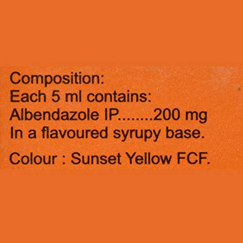 Noworm 200mg/5ml - Bottle of 10 ml Suspension