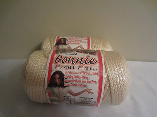 Bulk Buy: Flesh Bonnie Braid Macrame Craft Cord 4mm 100yds (2-pack)