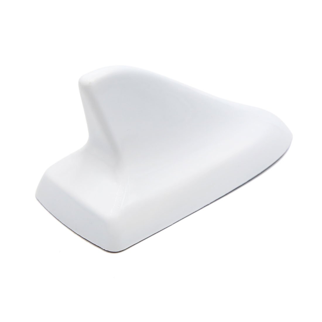 uxcell Universal Auto Car White Plastic Shark Fin Roof Decorative Antenna Aerial