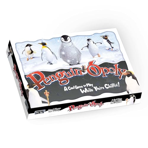 Late for The Sky Penguin-Opoly Juego de Mesa Familiar miniatura 1