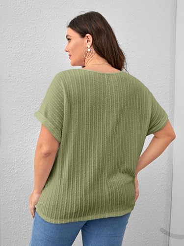 Image of Zilcon Womens Dressy Casual Business Work Tops Half Sleeve Boat Neck Jacquared Top for Women Formal, Casual, Office, Date, Outing, Party Tops