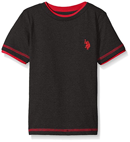 U.S. Polo Assn. Big Boys' Double Crew Look T-Shirt