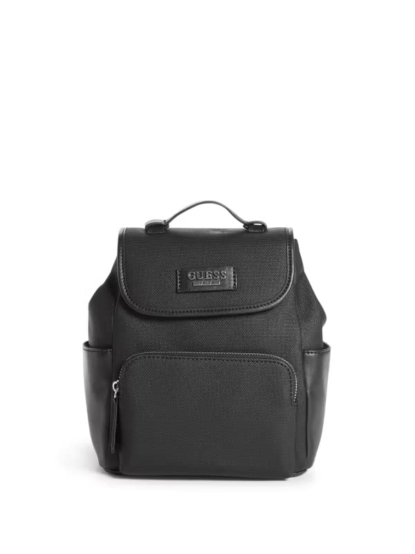 GUESS Factory Women's Quinn Backpack Black, Black, Backpack Amazon.in Fashion