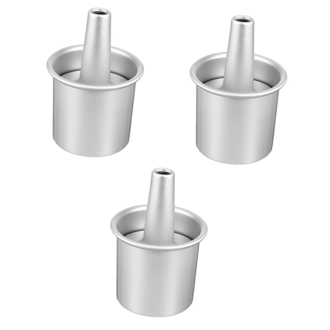 HEMOTON 3pièces Moule à Gâteau Creux Antiadhésif Pour Cuisson Pour Muffins Et Gâteaux Léger Et Pratique Résistant Chaleur Démoulage Facile Et Nettoyage Rapide