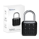 Combination Lock for Locker, Relihom Padlock with Code, Gym Locker Lock, High Security Keyless Entry Padlock for Gym, School, Gates, Outdoor, IP67 Waterpro (Basic Lock)